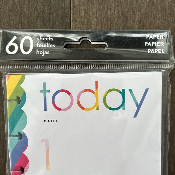 ME & MY BIG IDEAS Happy Planner Note Paper Bundle, Skinny Planner Sheets Design - Picture 2 of 5